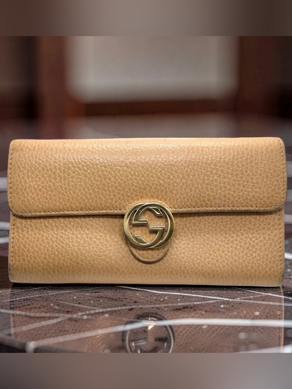 GUCCI Interlocking GG Leather Continental Wallet 😍🔥